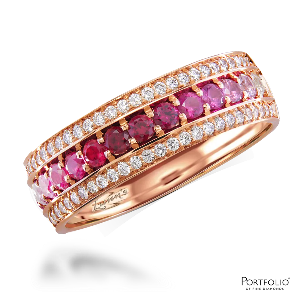 0.50ct Ruby Rose Gold Ring