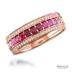 0.50ct Ruby Rose Gold Ring