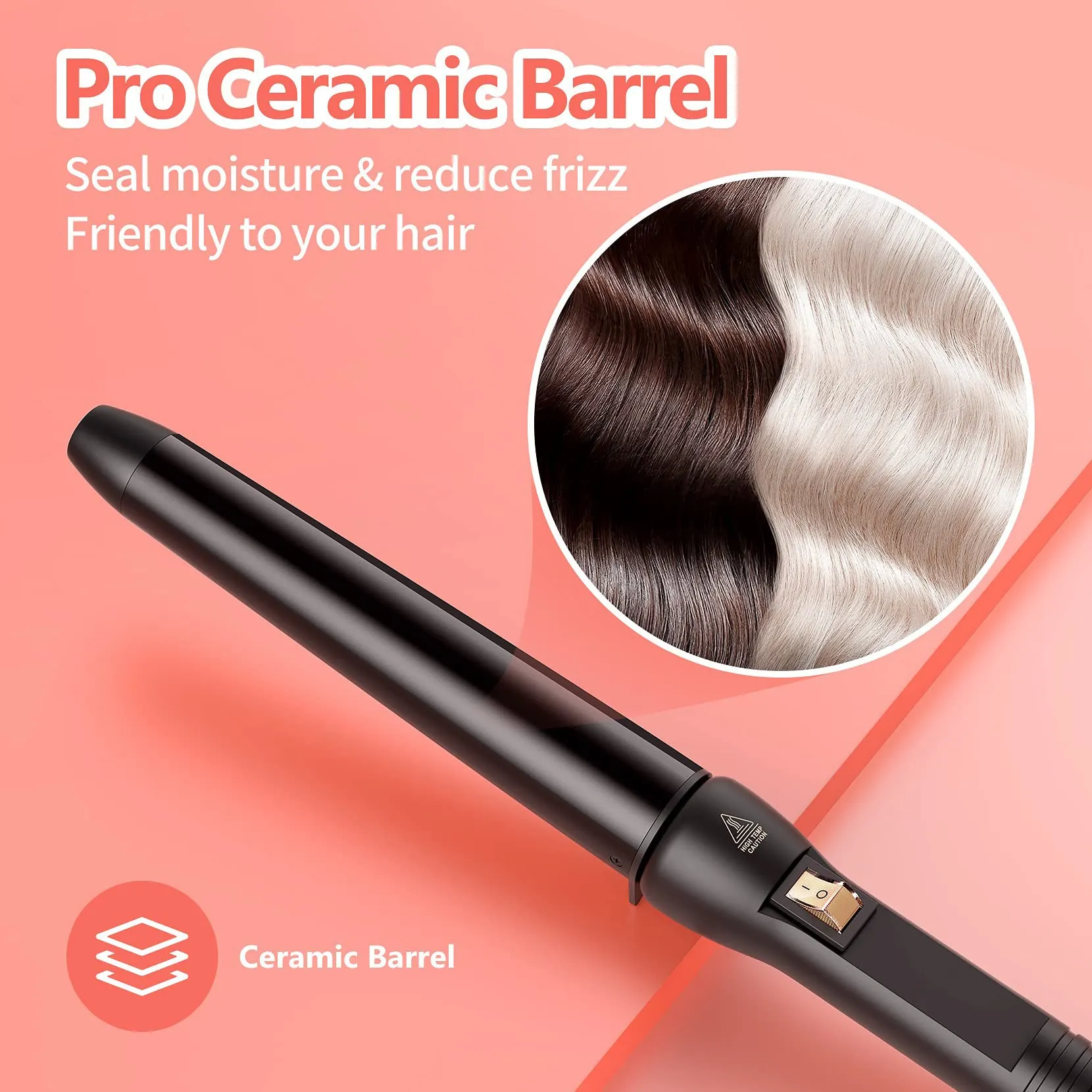 068AB 2 IN 1 Curling Wand (EU ONLY)