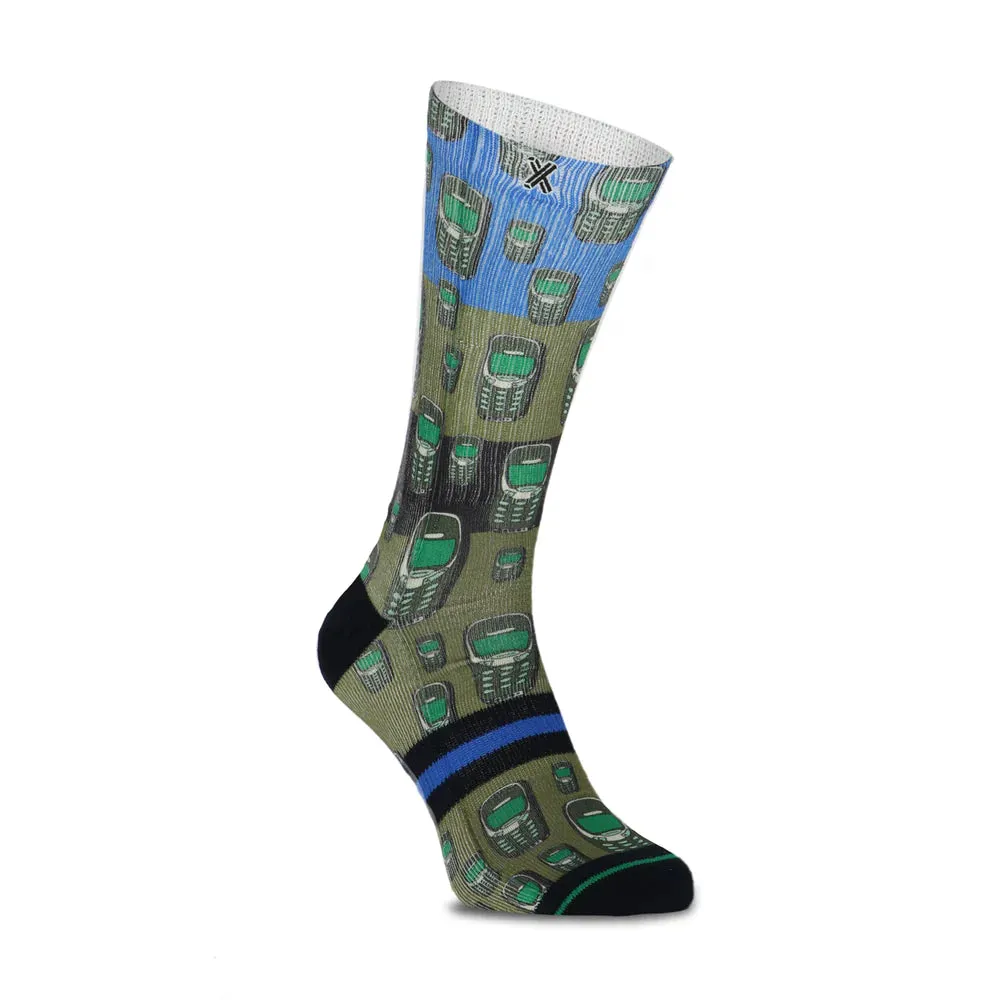 60308 Vintage Mobile Men’s Socks