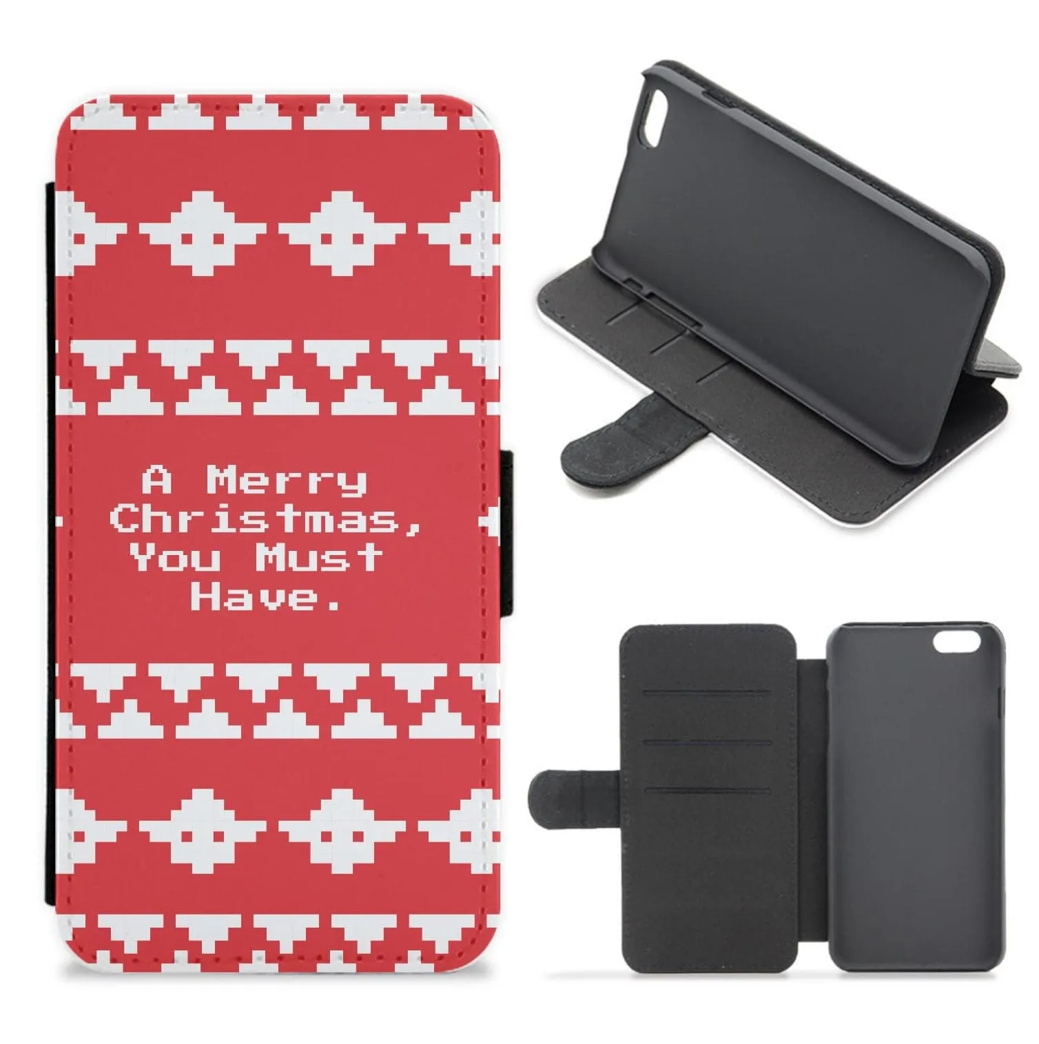 A Merry Christmas You Must Have Flip / Wallet Phone Case