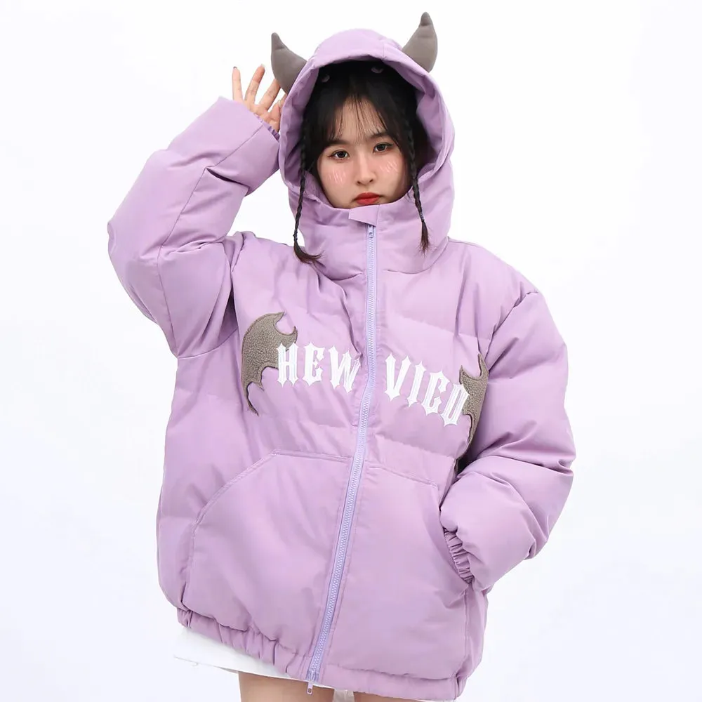 acket Loose Kawaii Winter Clothes