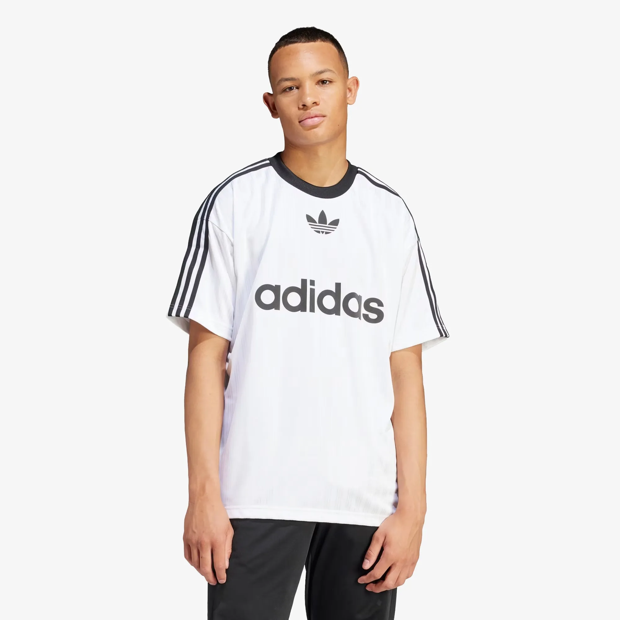 Adidas Originals | ADICOLOR TEE  { WHITE/BLACK