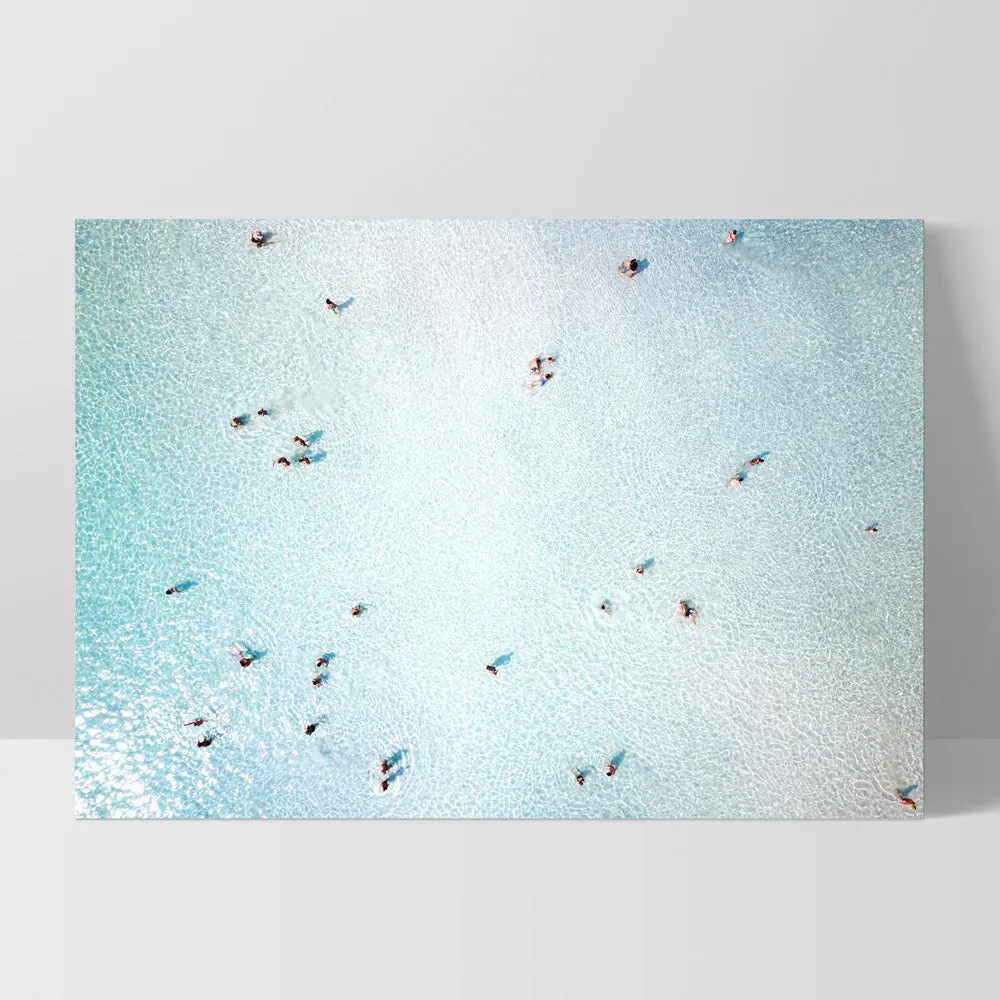 Aerial Summer Beach II - Art Print