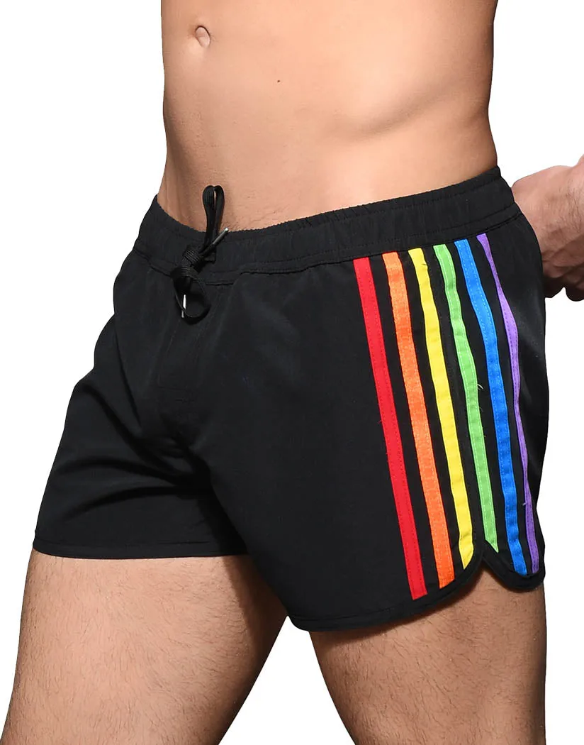 Andrew Christian Luxe Pride Swim Shorts 7903