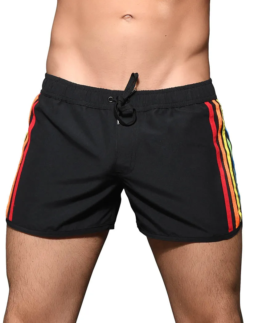 Andrew Christian Luxe Pride Swim Shorts 7903