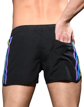 Andrew Christian Luxe Pride Swim Shorts 7903