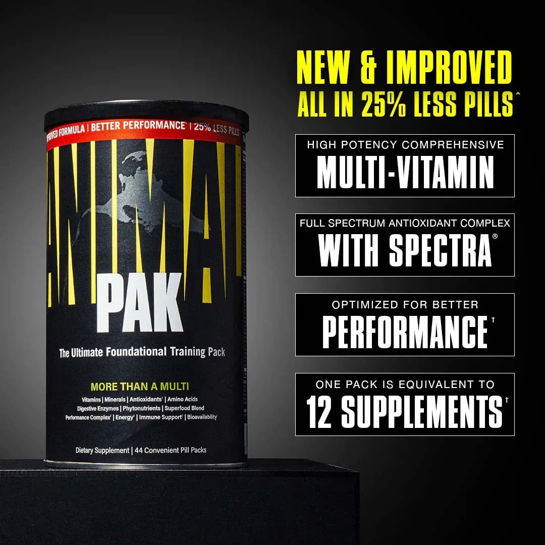 Animal PAK 44 Packs