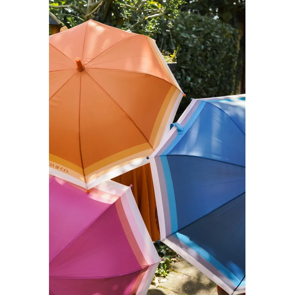 Anti UV   Rain Umbrella - Mauve Rose Ombre