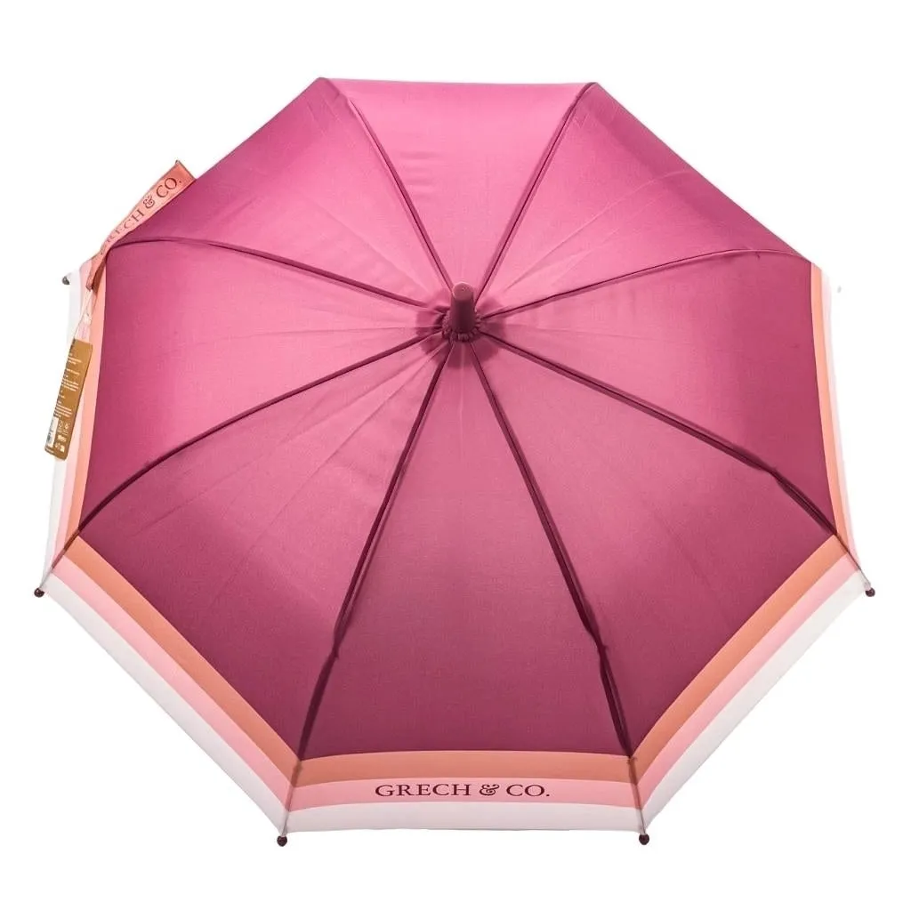 Anti UV   Rain Umbrella - Mauve Rose Ombre