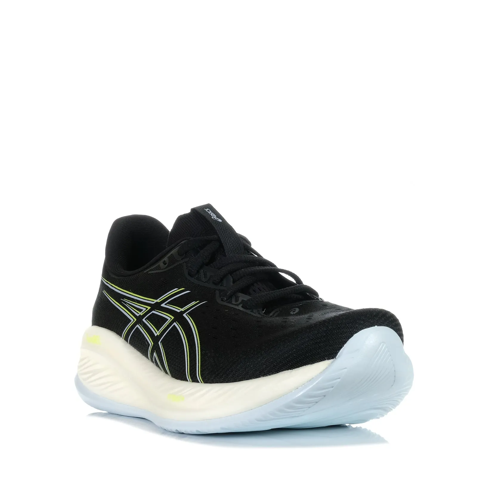 Asics Gel-Cumulus 26 Wide (2E) Black/Safety Yellow