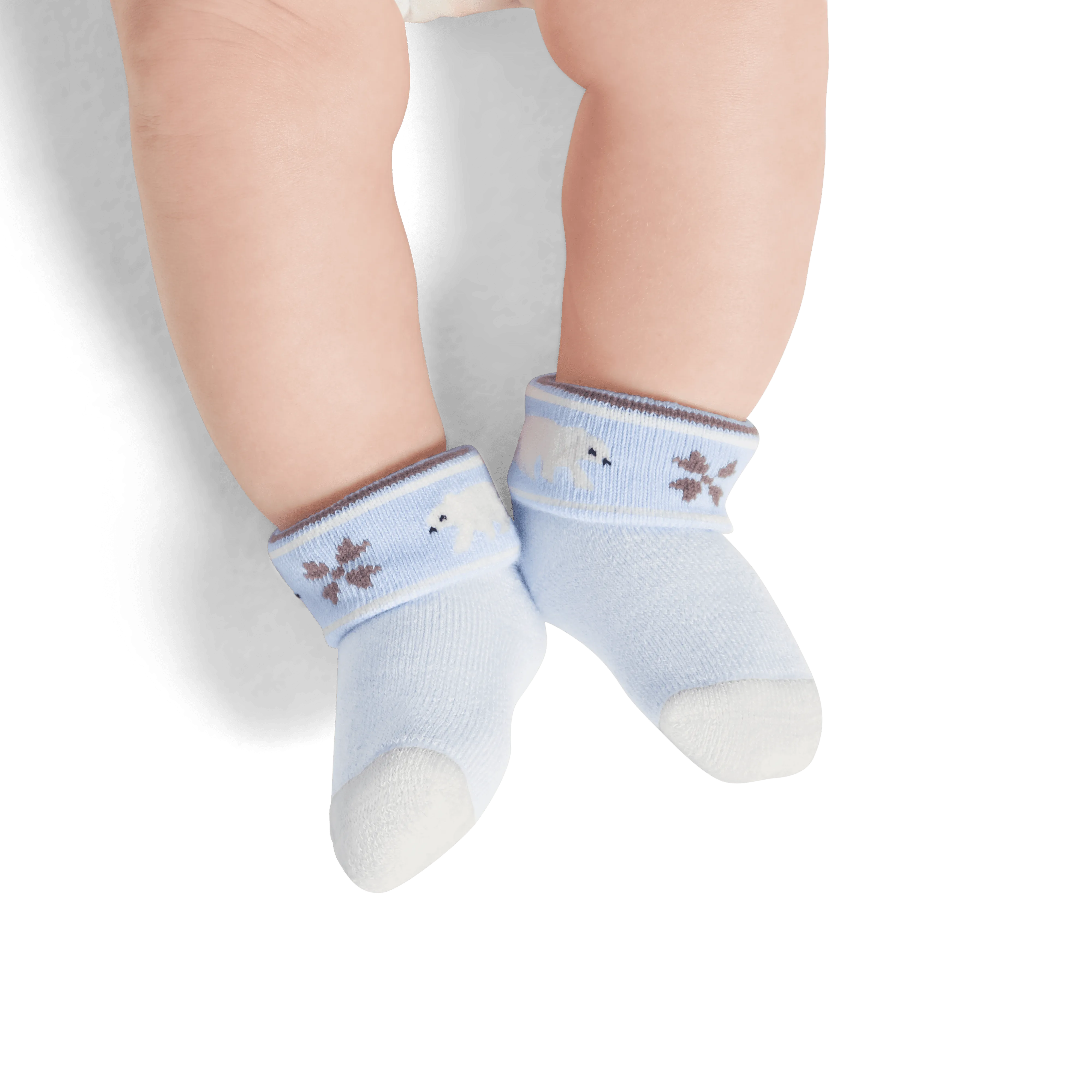 Baby Holiday Calf Sock 4-Pack Gift Box (0-6 Months)