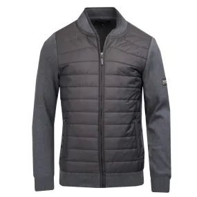 Barbour International Baffle Zip Through Storm Marl