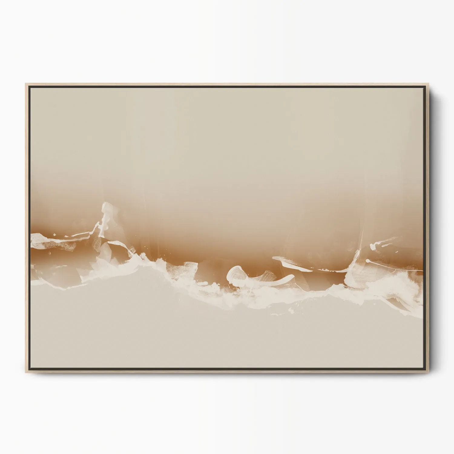 Blissed Out Abstract Seascape Canvas Art