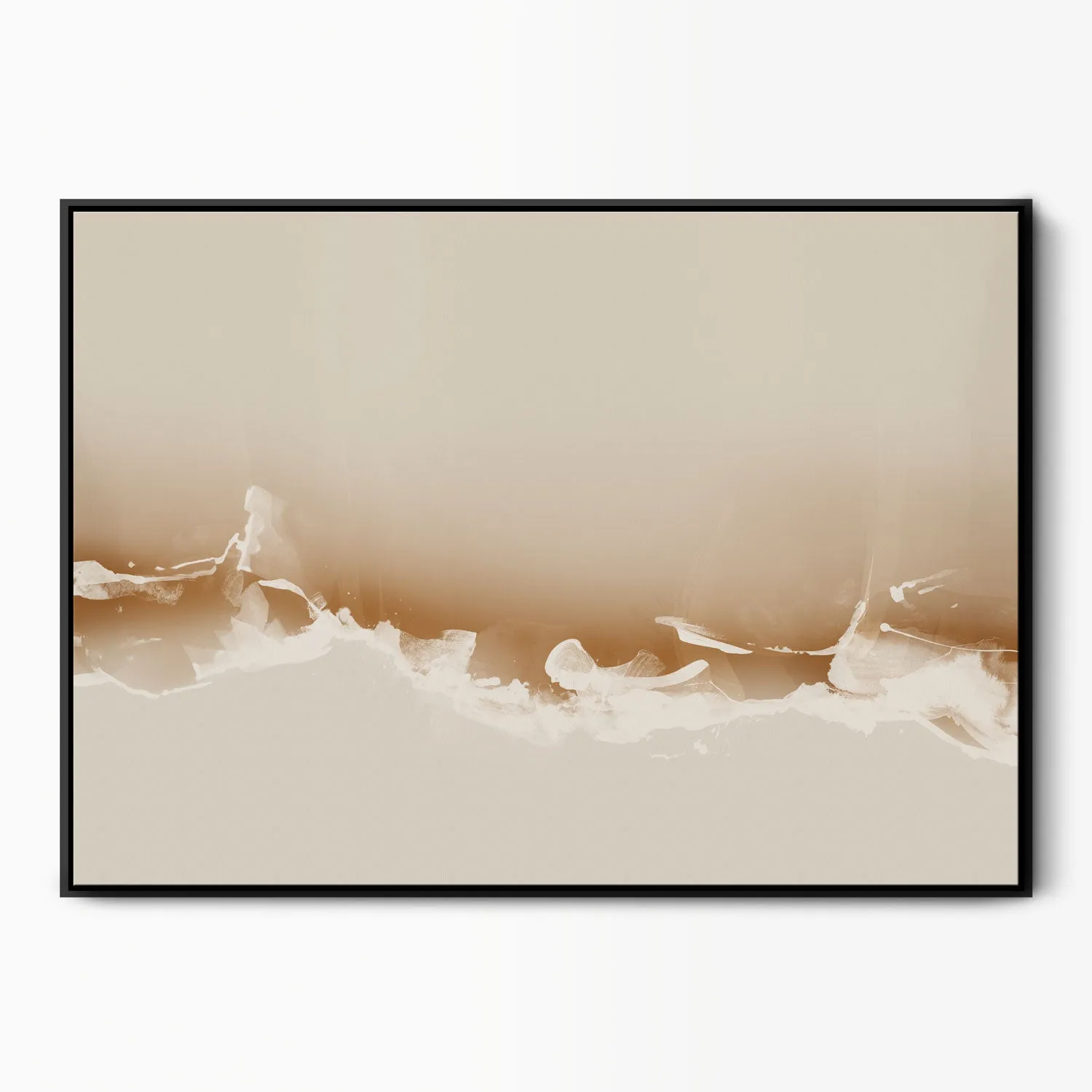 Blissed Out Abstract Seascape Canvas Art