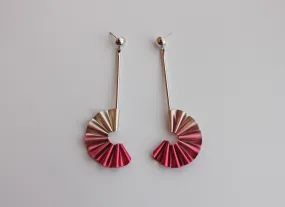 CABO | Mermaid's Tail Collection | Stick Half Earrings | Pink/Gold