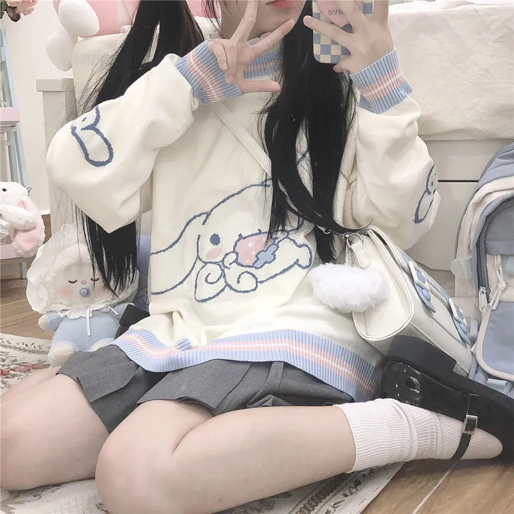 Cinnamoroll Knit Hoodie