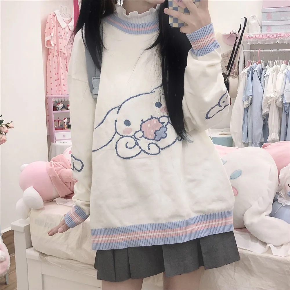 Cinnamoroll Knit Hoodie