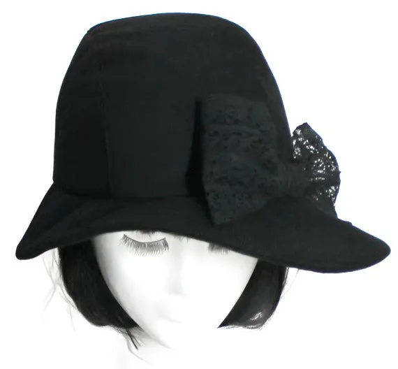 Cloche Hat Bow