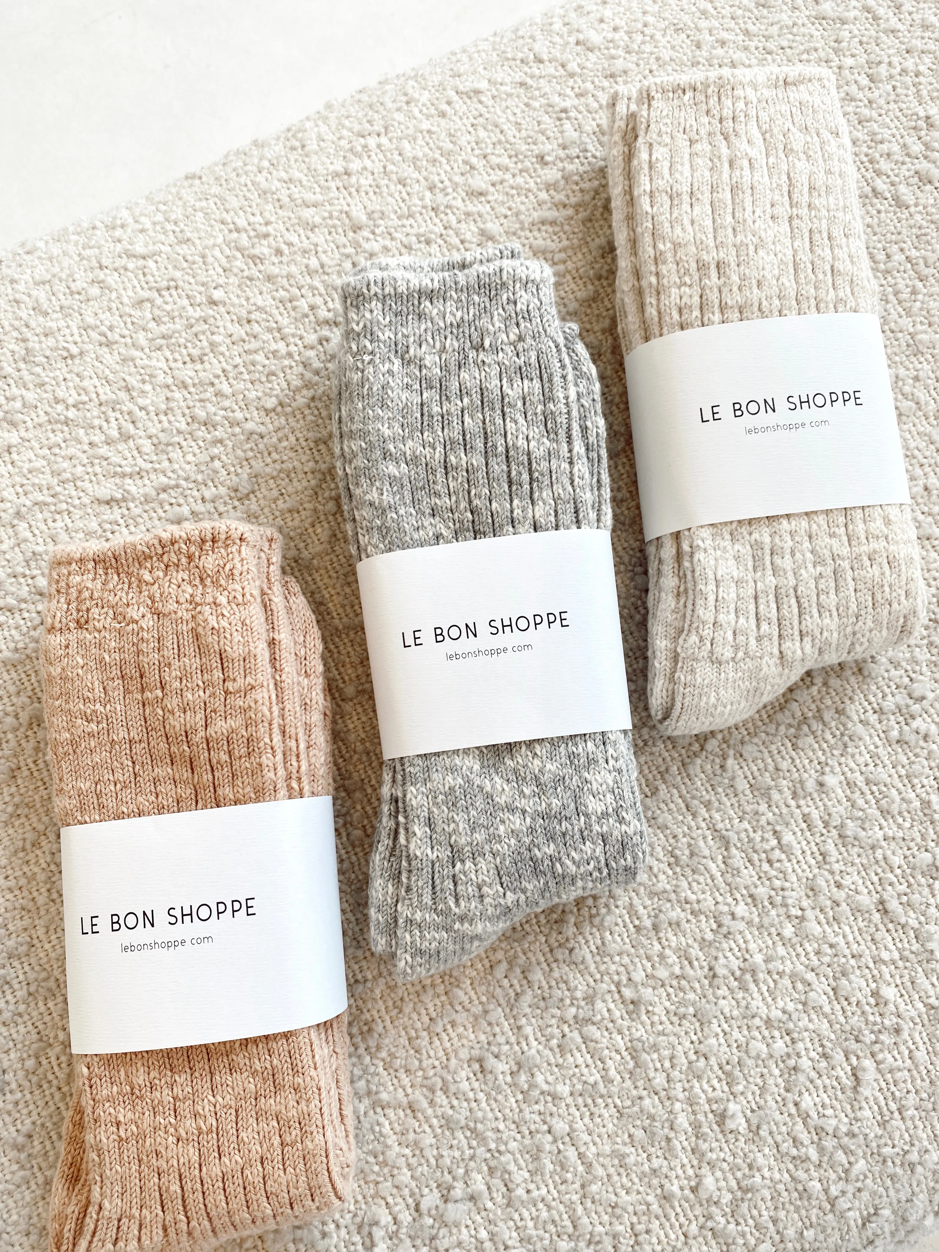 Cottage Socks - Peachy Keen