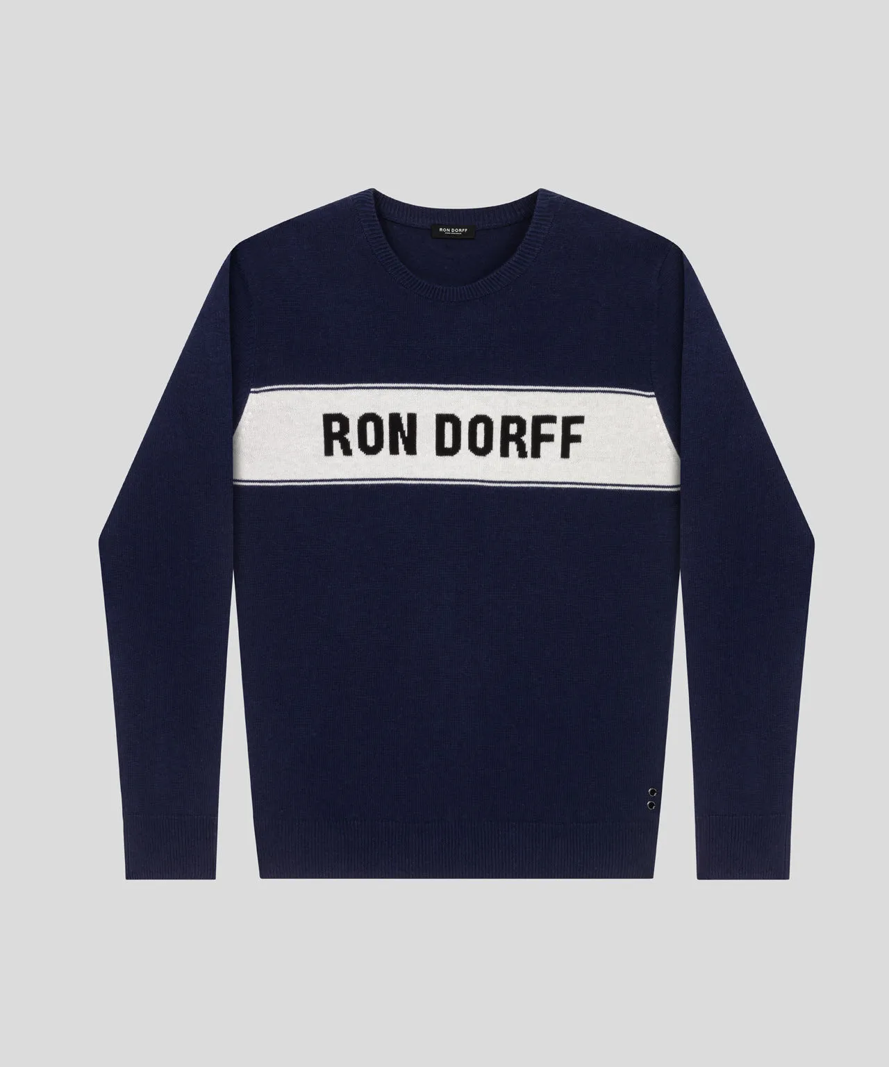 Cotton-Wool RON DORFF Sweater: Navy