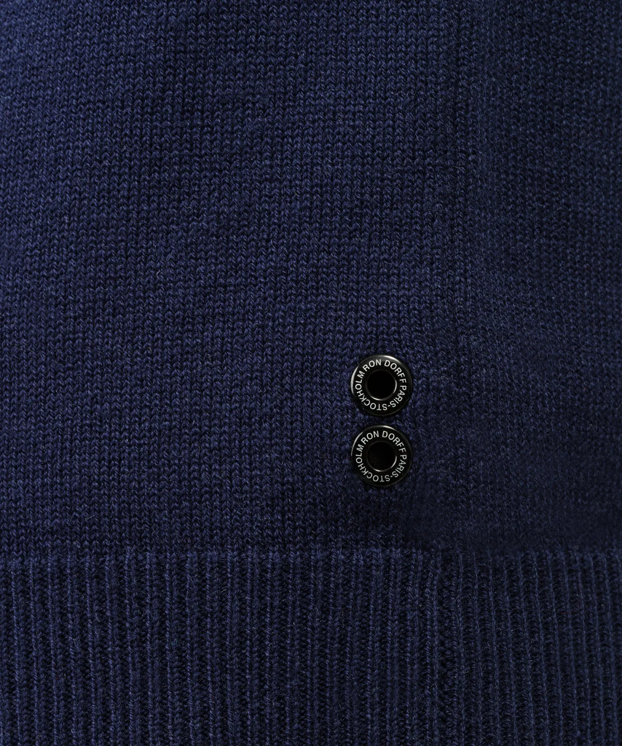 Cotton-Wool RON DORFF Sweater: Navy