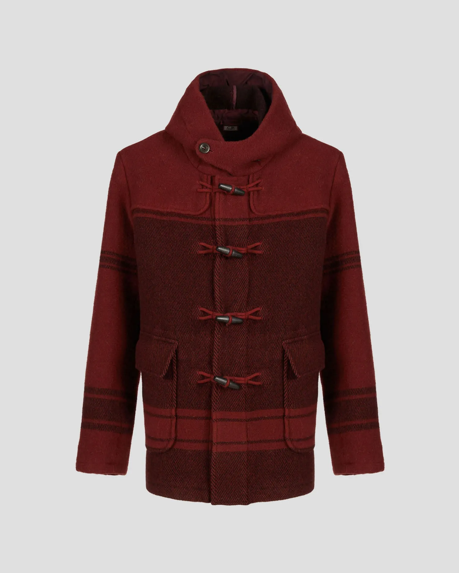 C.P. Duffel Garment Dyed Coat Ketchup