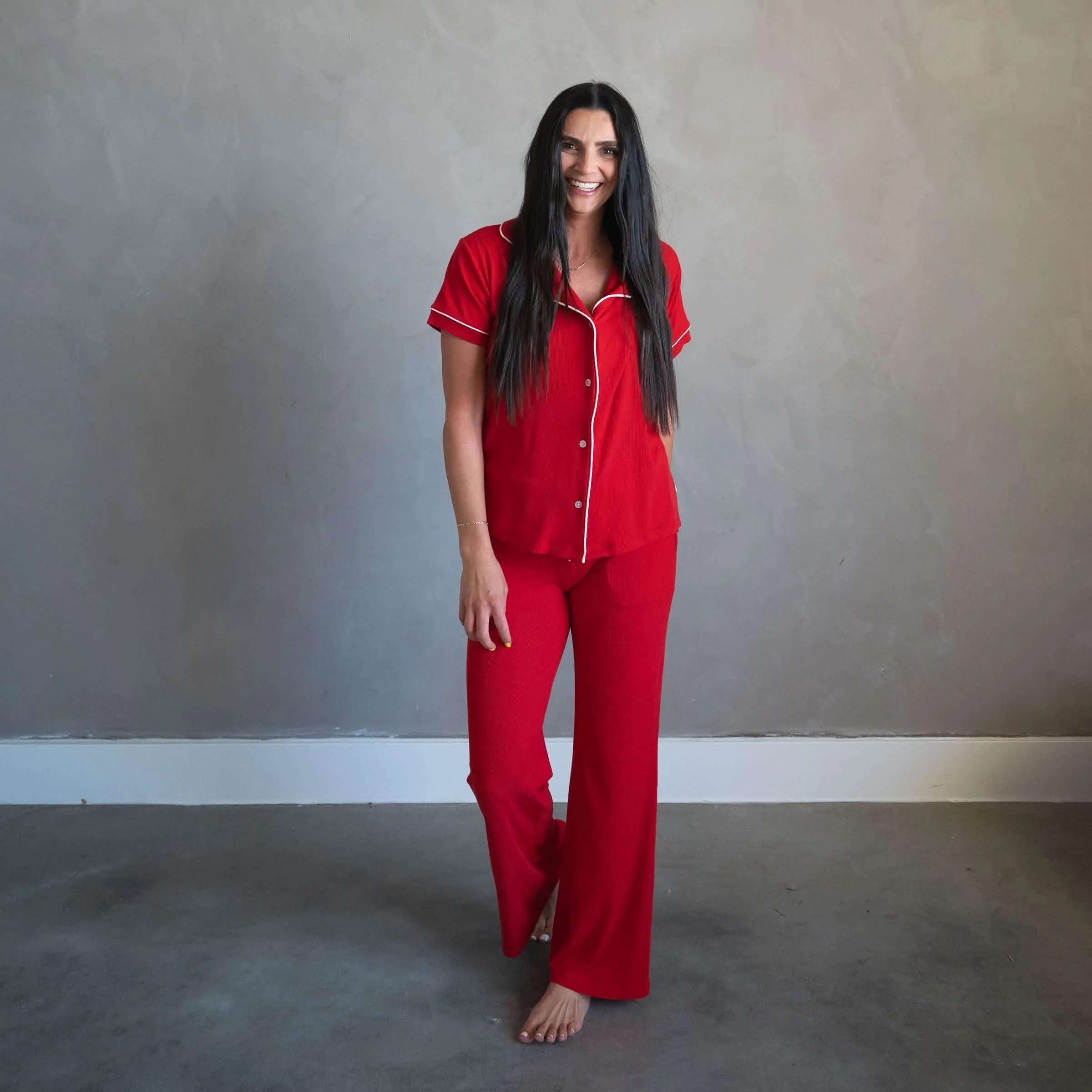 Crimson Red | Mommy Pajamas