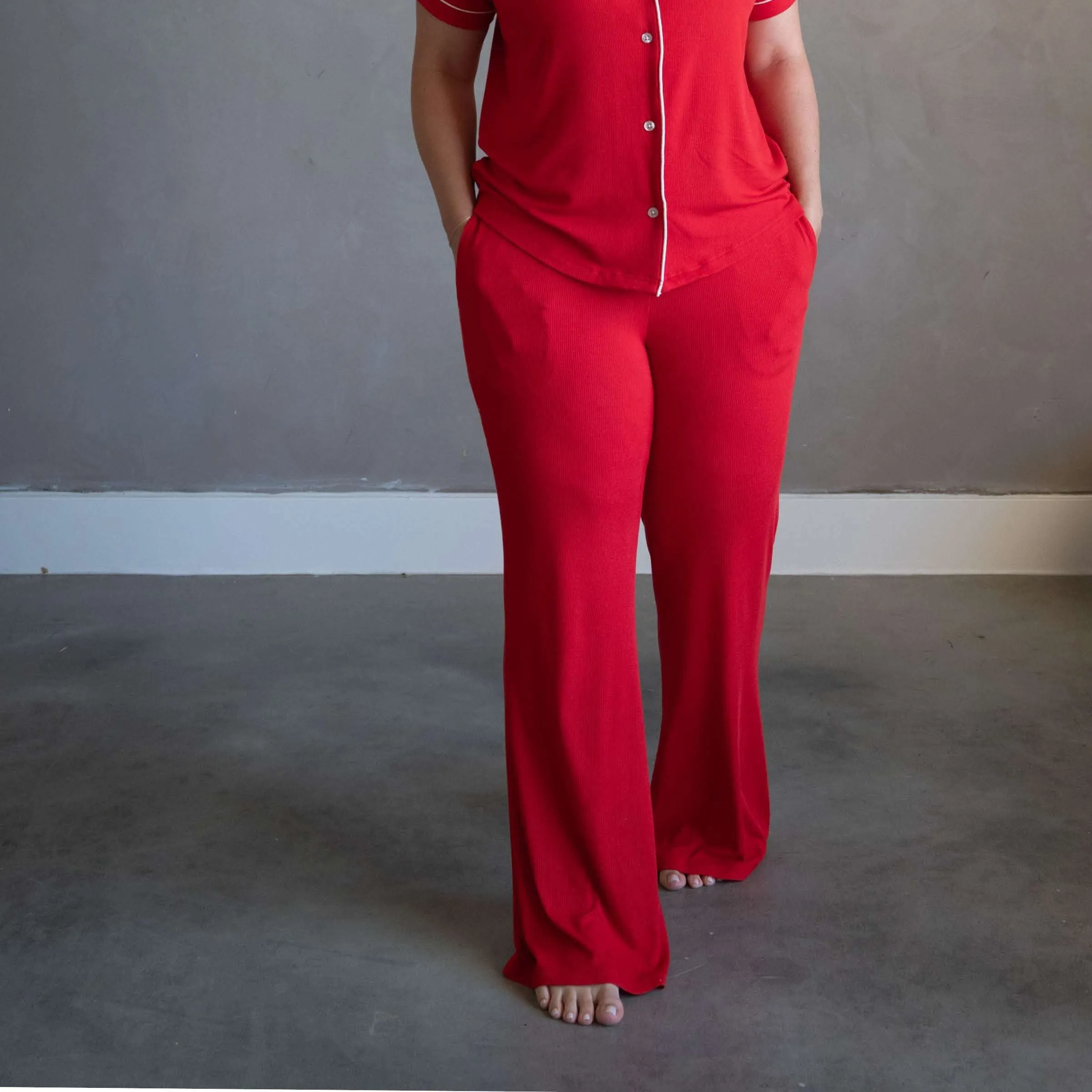 Crimson Red | Mommy Pajamas