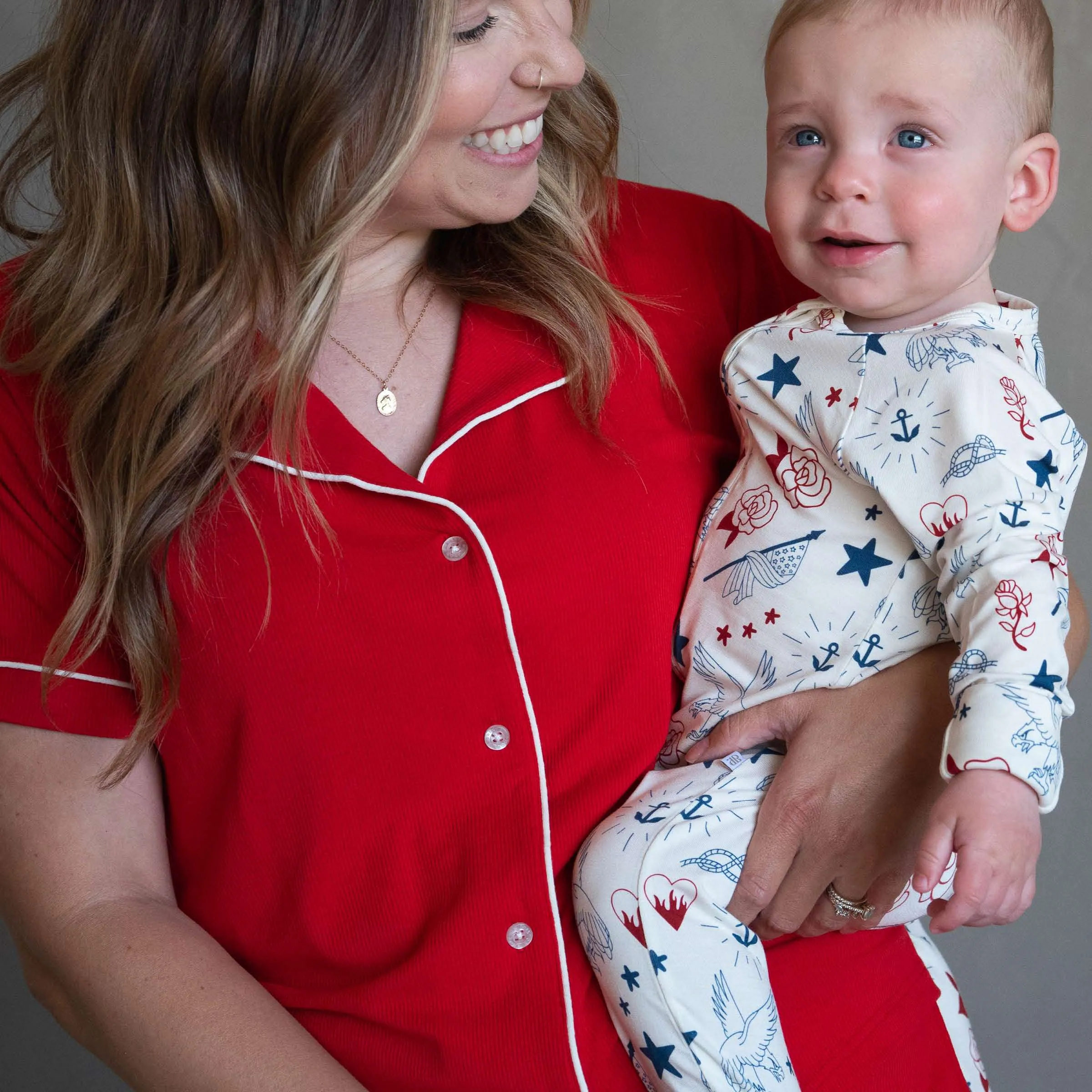 Crimson Red | Mommy Pajamas