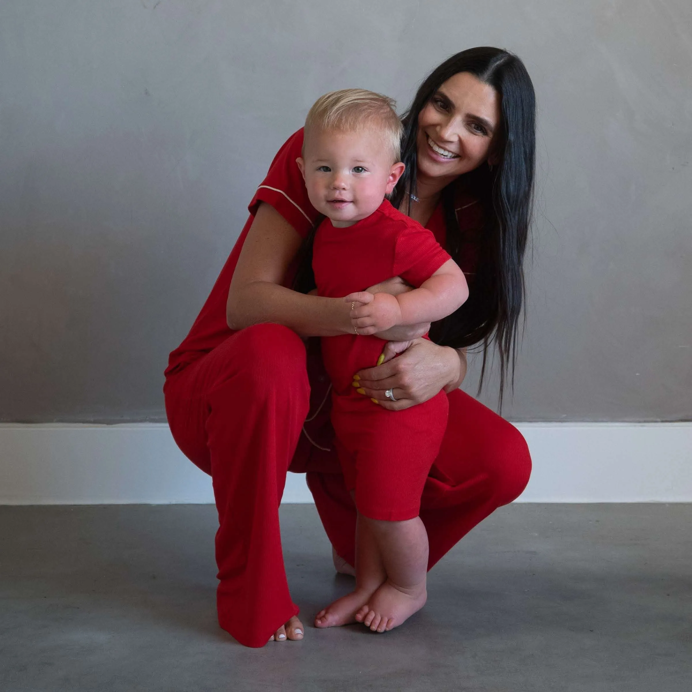 Crimson Red | Mommy Pajamas