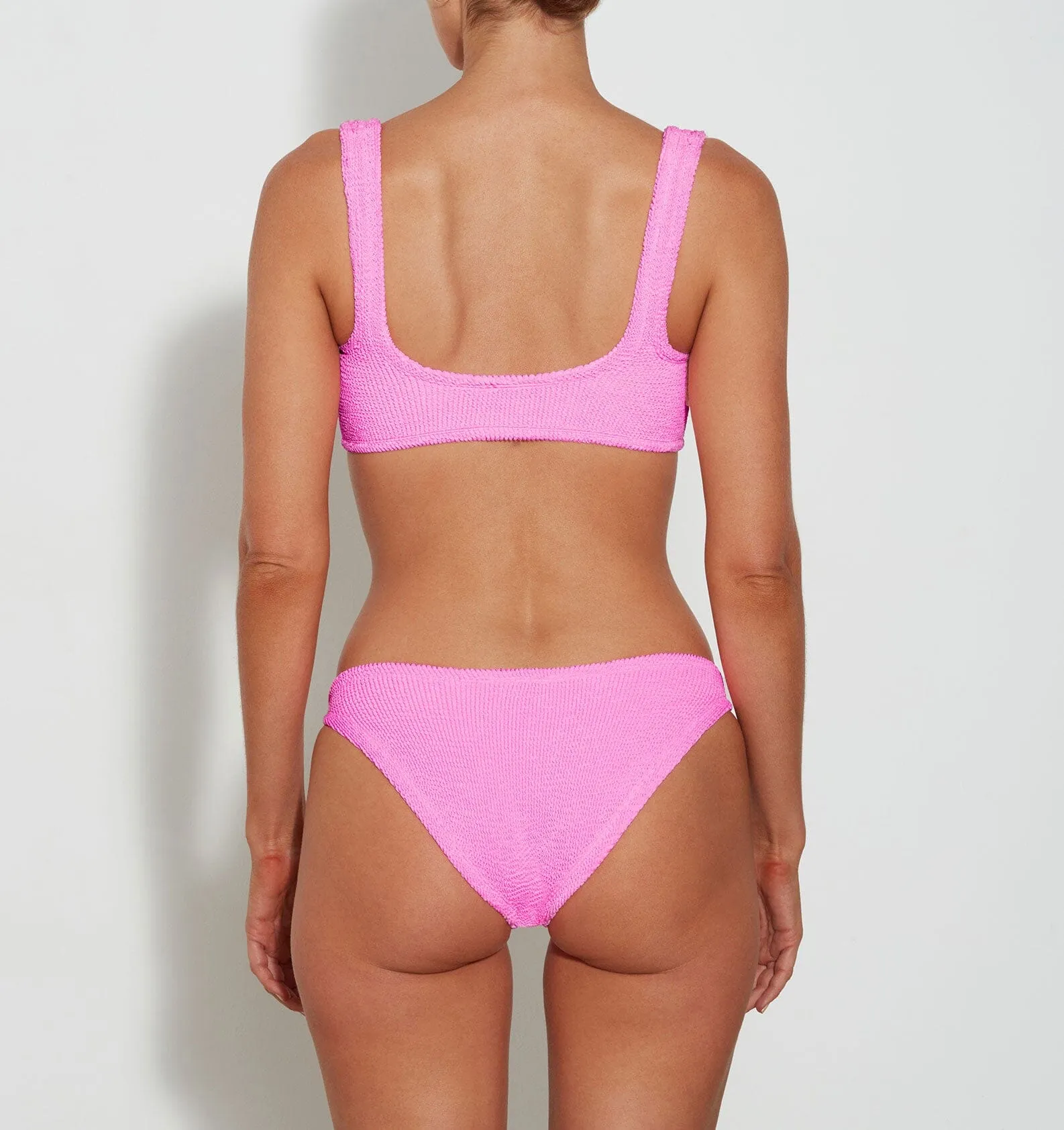 Crop bikini set [Bubblegum Crinkle]