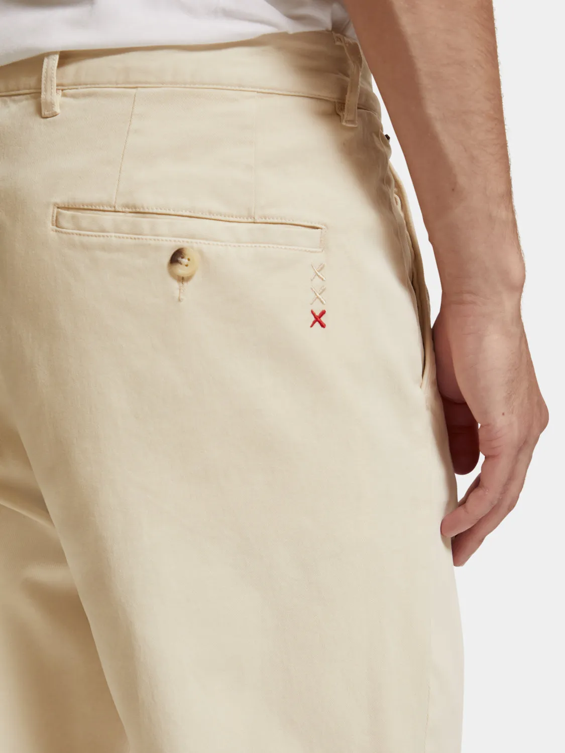 Drift garment-dyed stretch twill chino