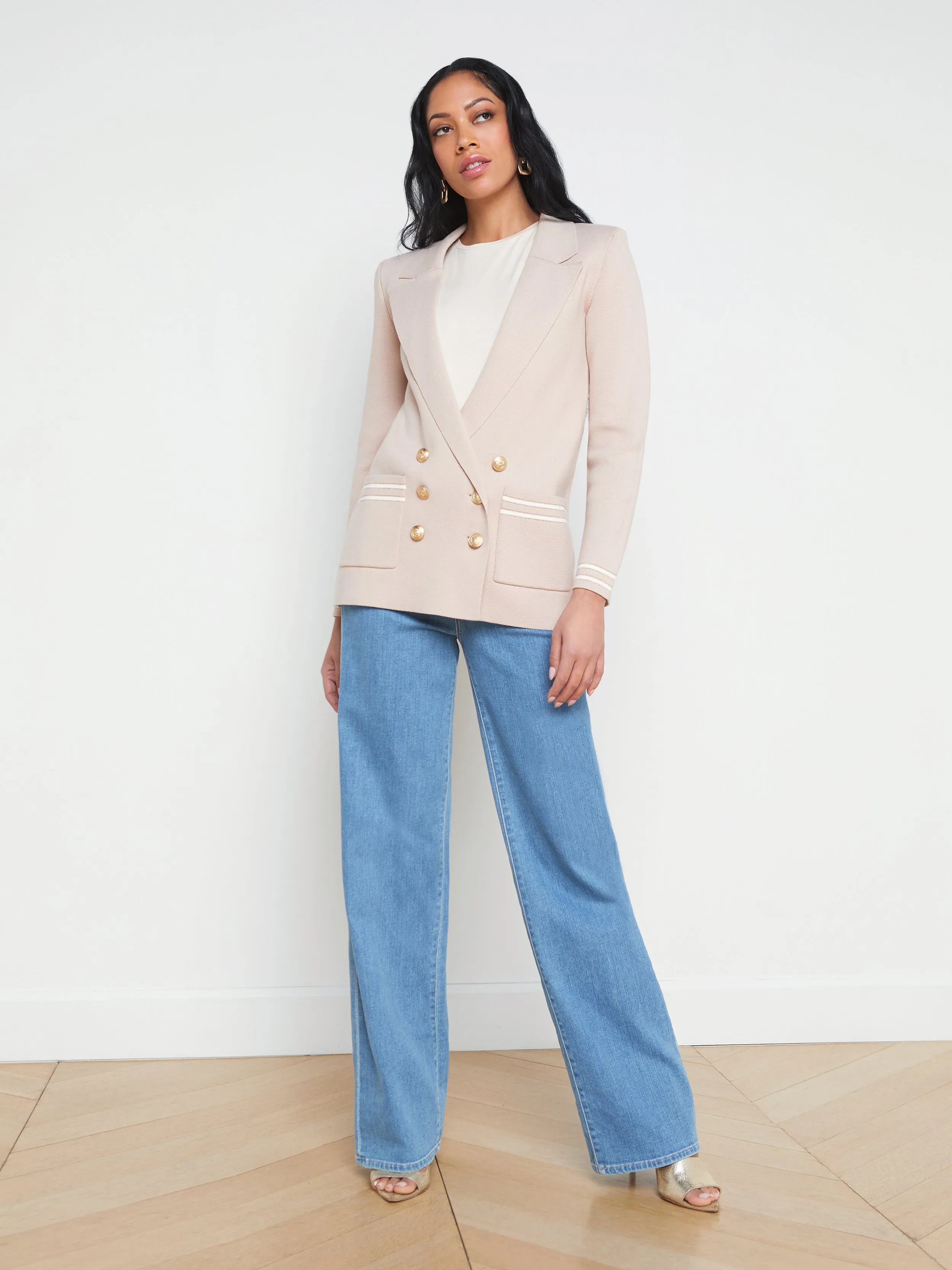 Eileen Knit Boyfriend Blazer