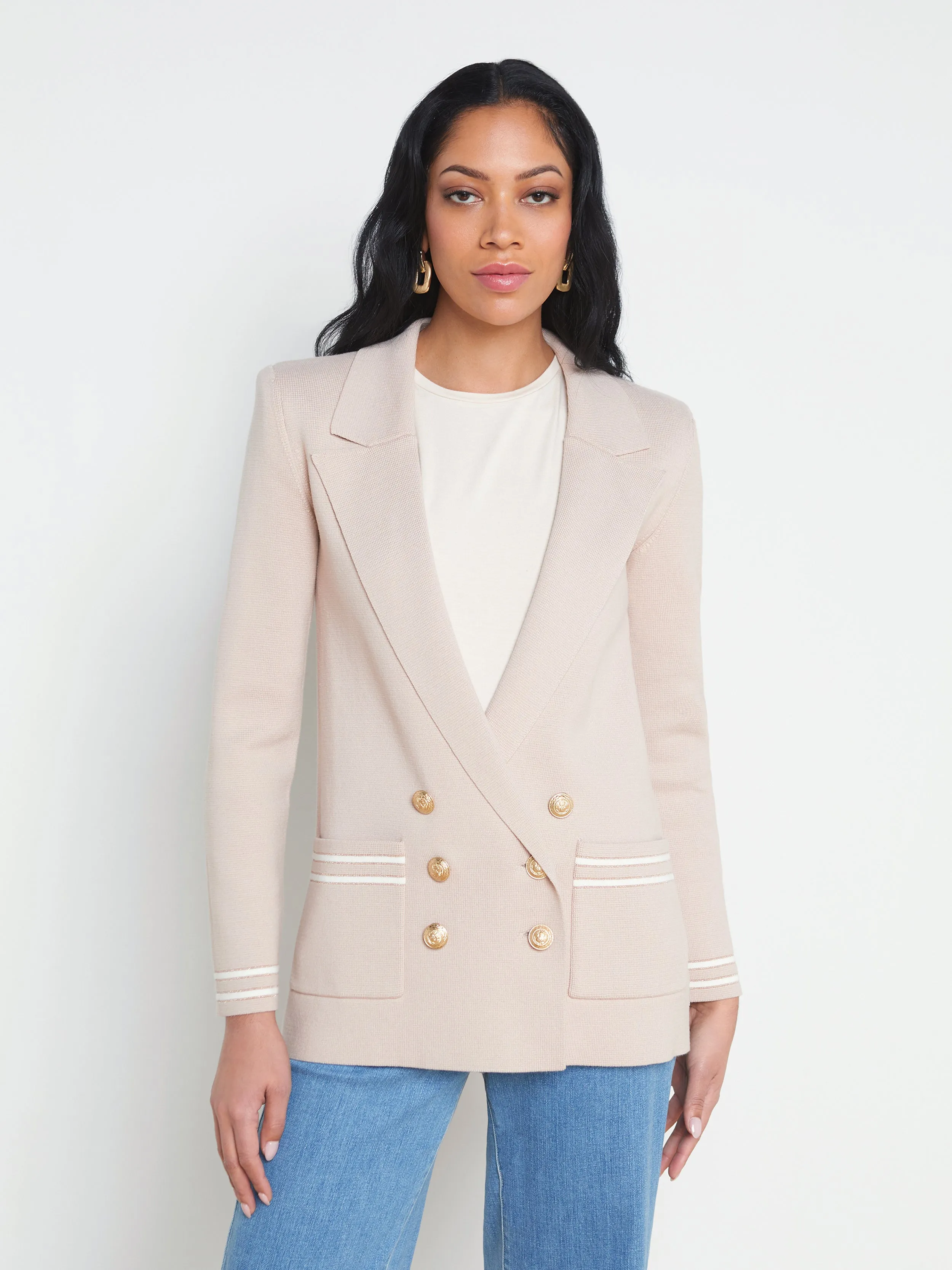 Eileen Knit Boyfriend Blazer