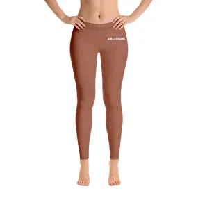 ELEVATED ESSENTIALS, SLIM AND SCULPT LEGGING RUST