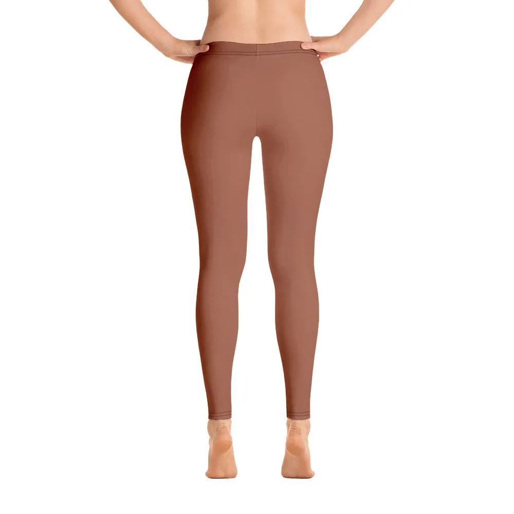 ELEVATED ESSENTIALS, SLIM AND SCULPT LEGGING RUST