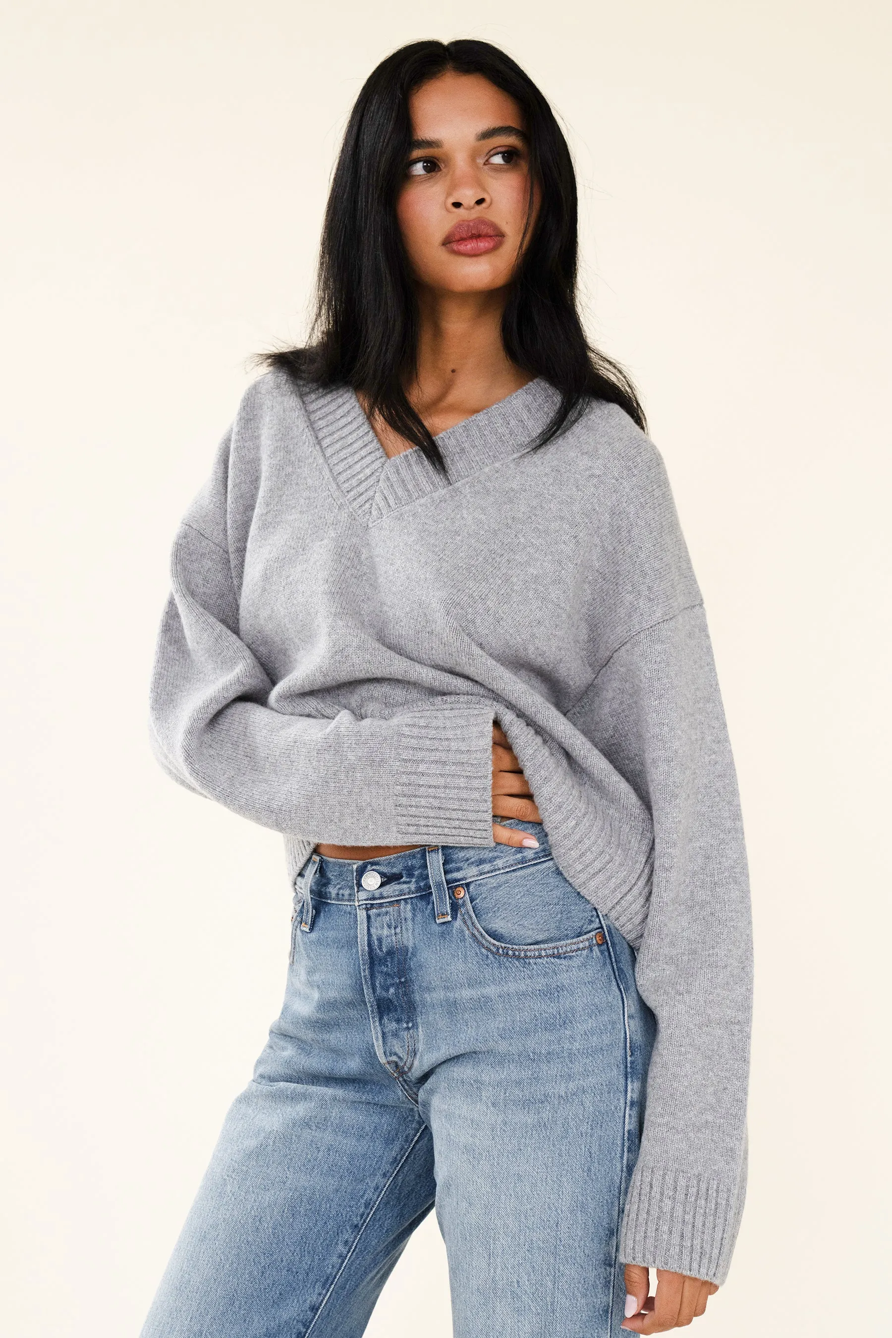 ELORA KNIT - GREY