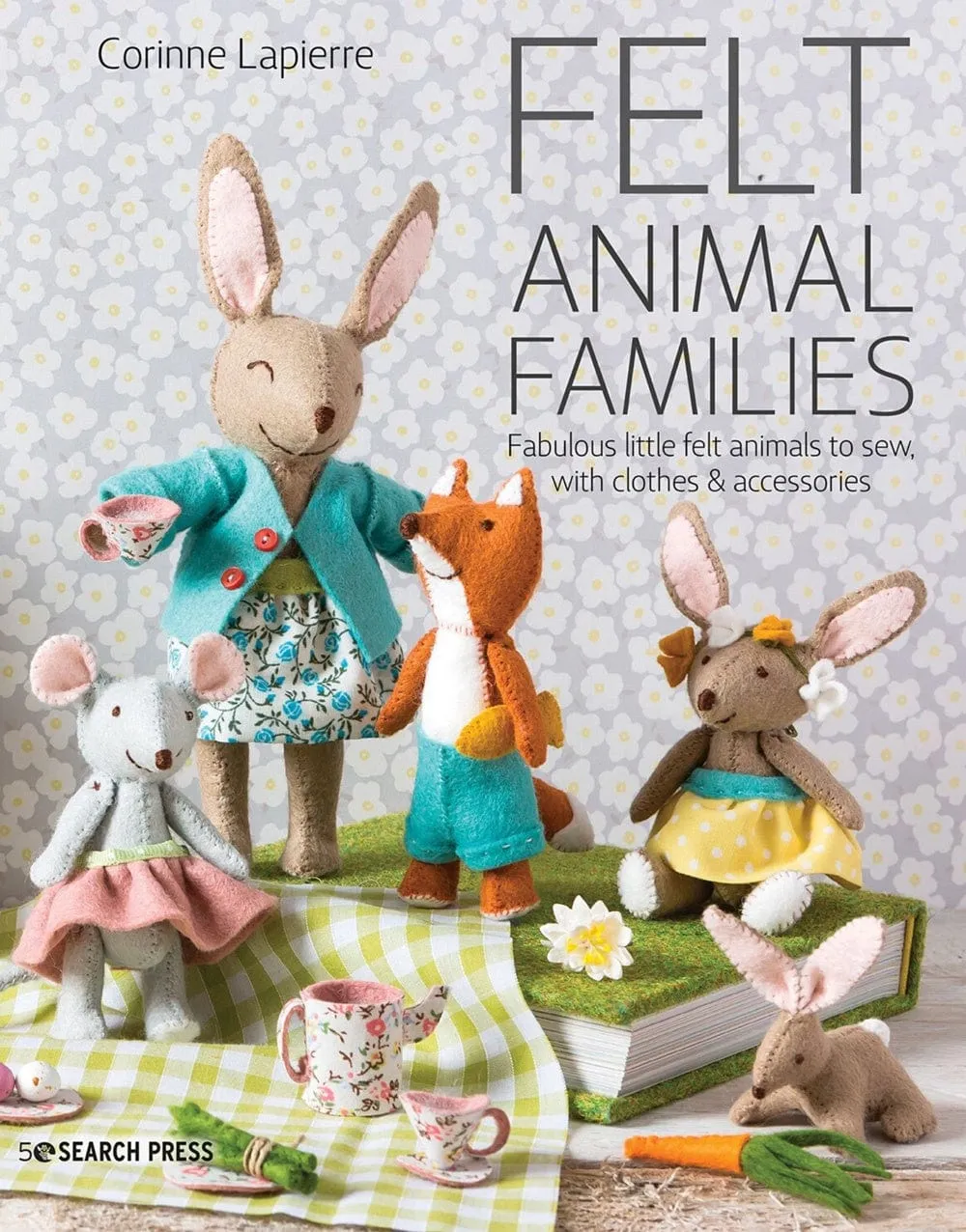 Felt Animal Families Book, Corinne Lapierre