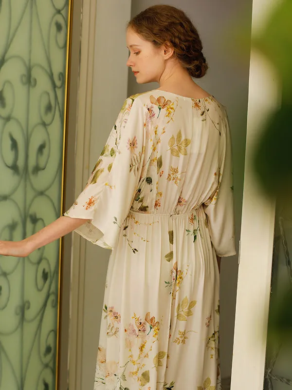 Floral Print Cotton Nightdress