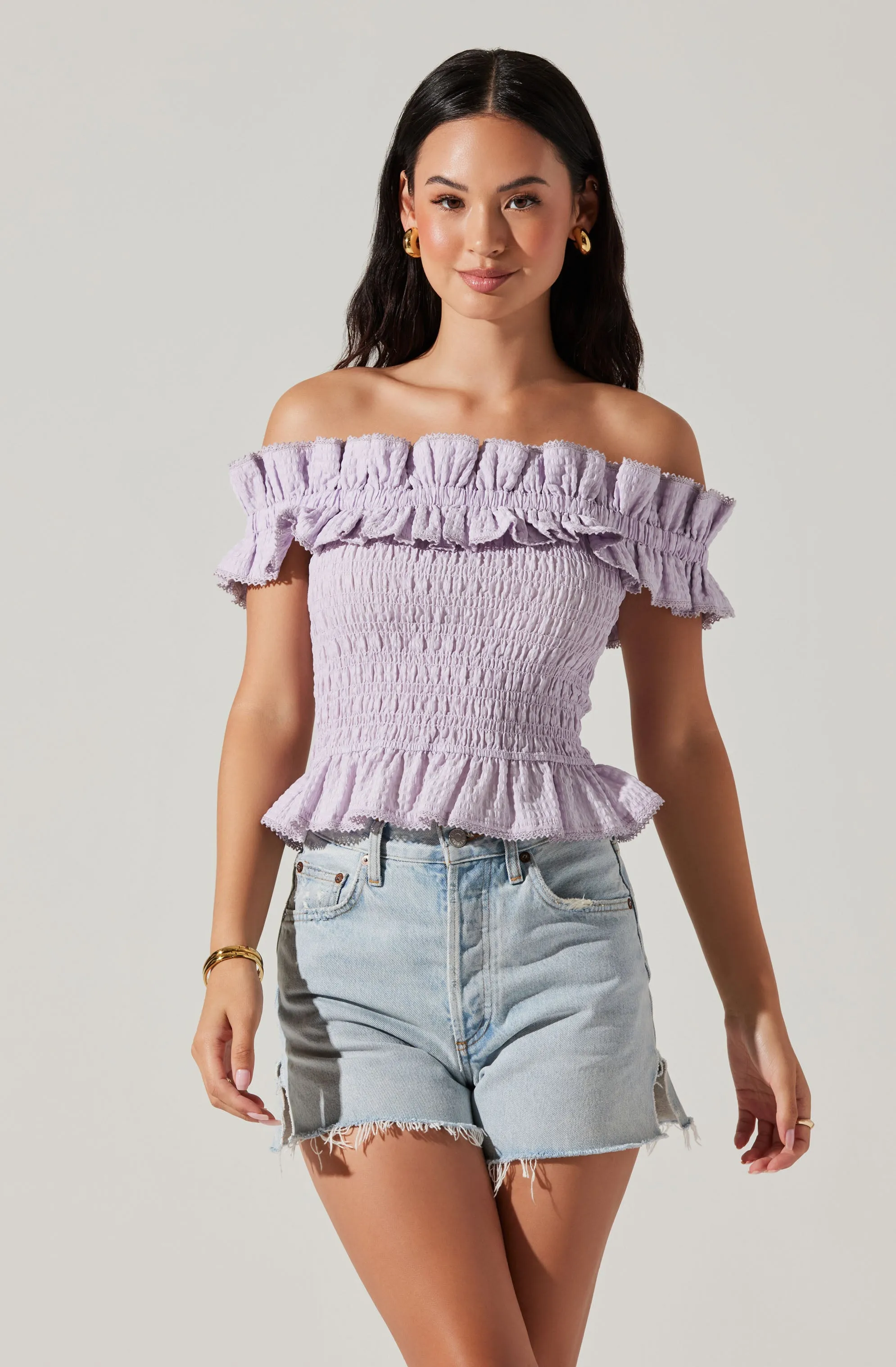 Foufette Smocked Top