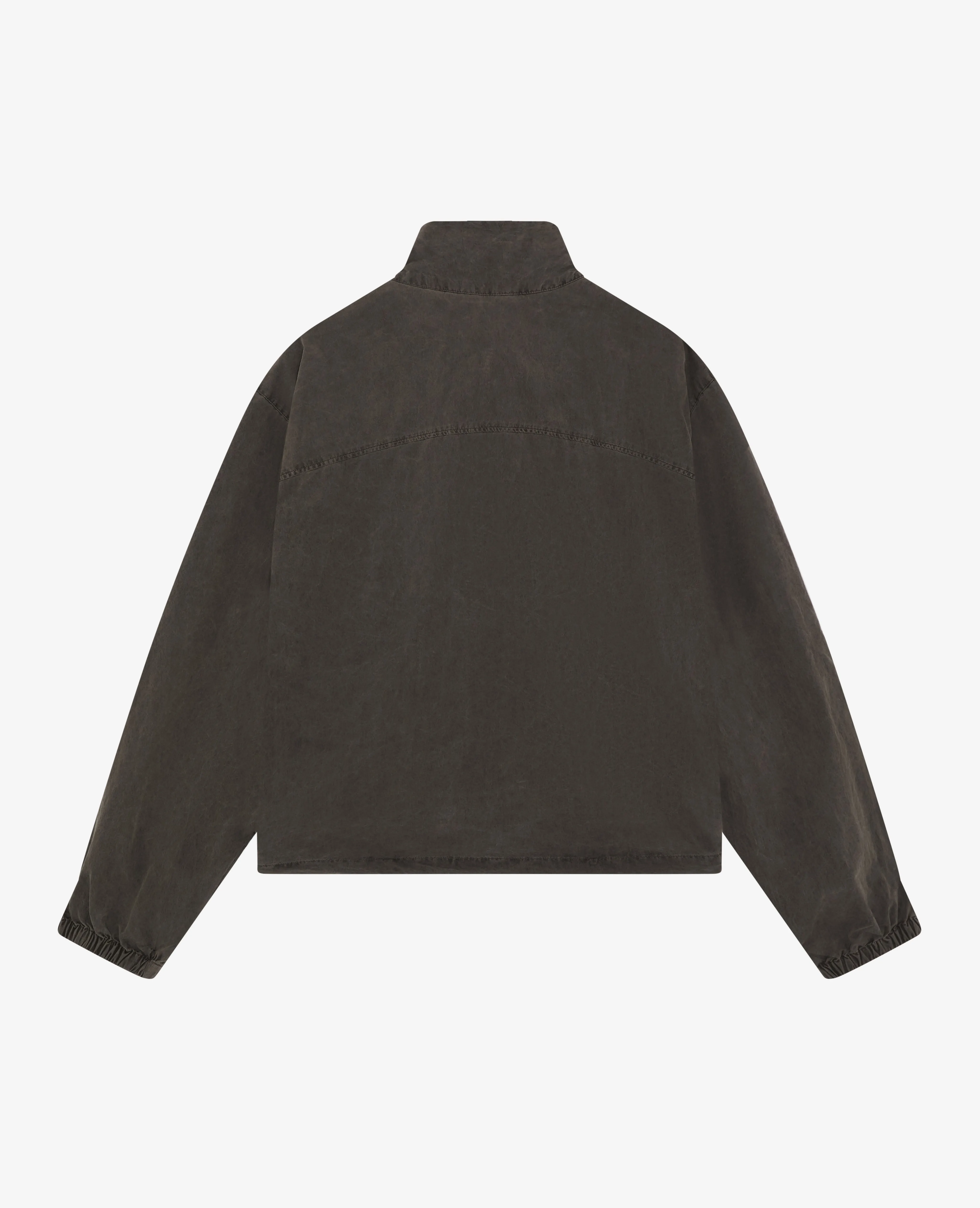 GARMENT DYED TRACK JACKET