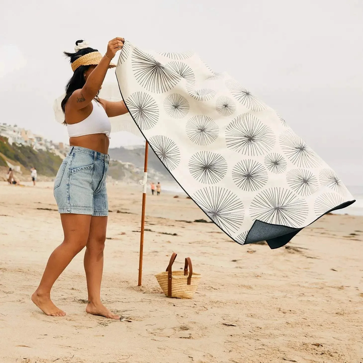 Geometry Beach Blanket