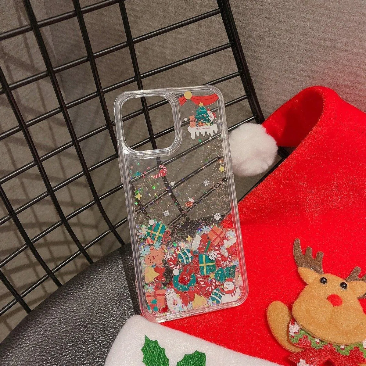 Germana Christmas Silicone iPhone Case