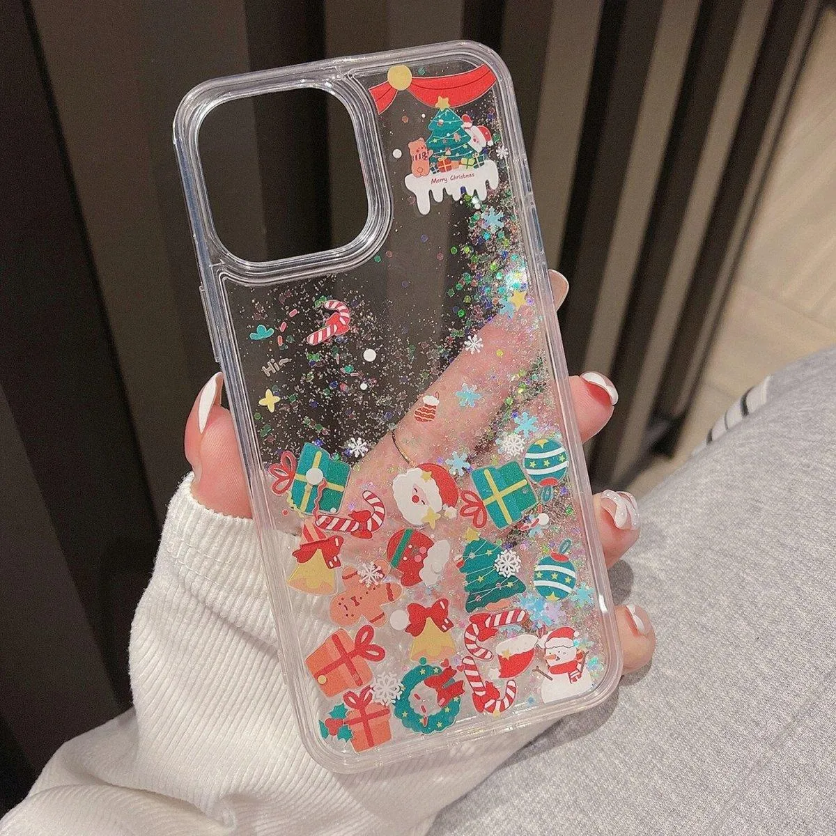 Germana Christmas Silicone iPhone Case