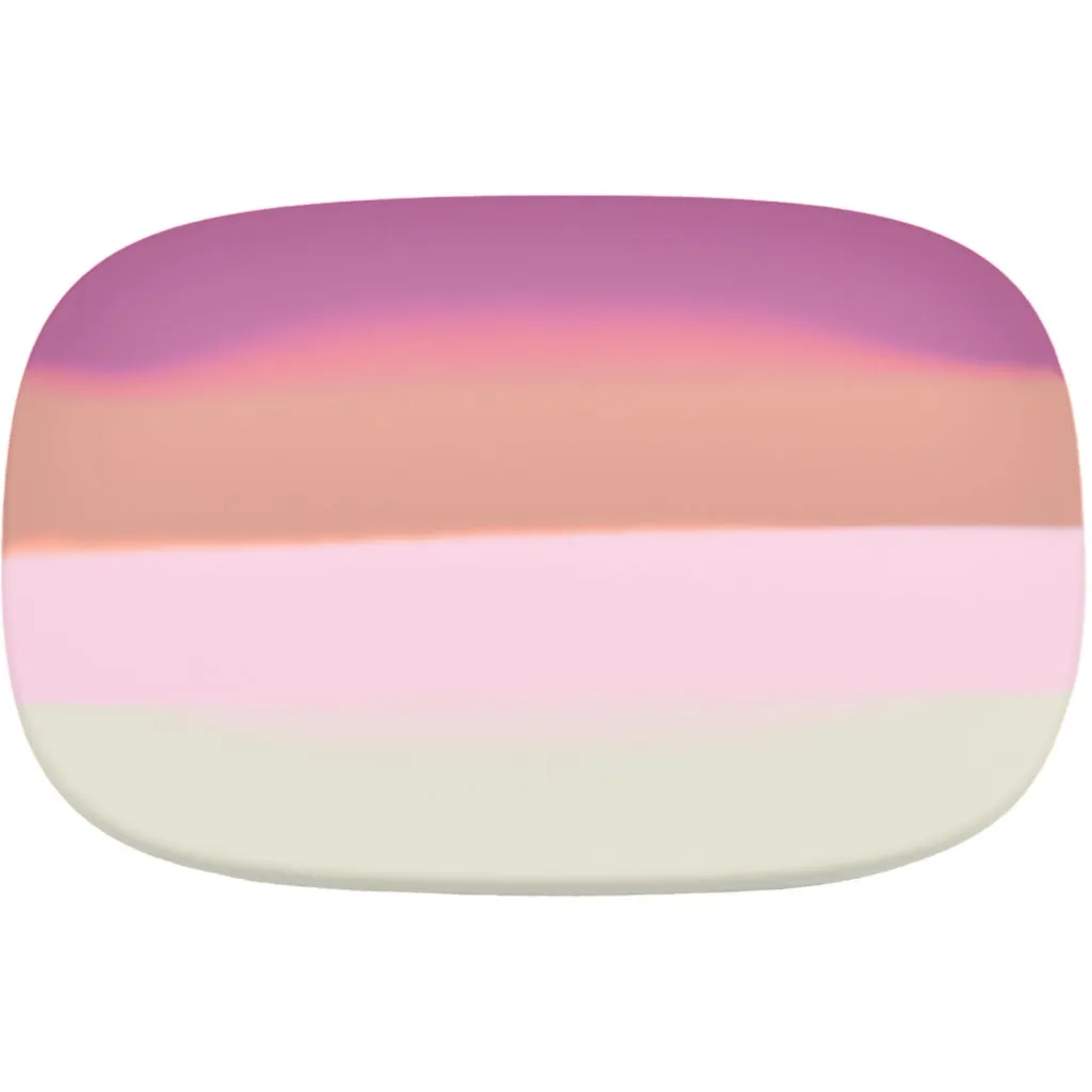 Grand Silicone Lunchbox | Color Splash Collection - Mauve Rose Ombre