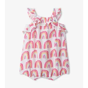 Hatley Pretty Rainbows Baby Bubble Romper