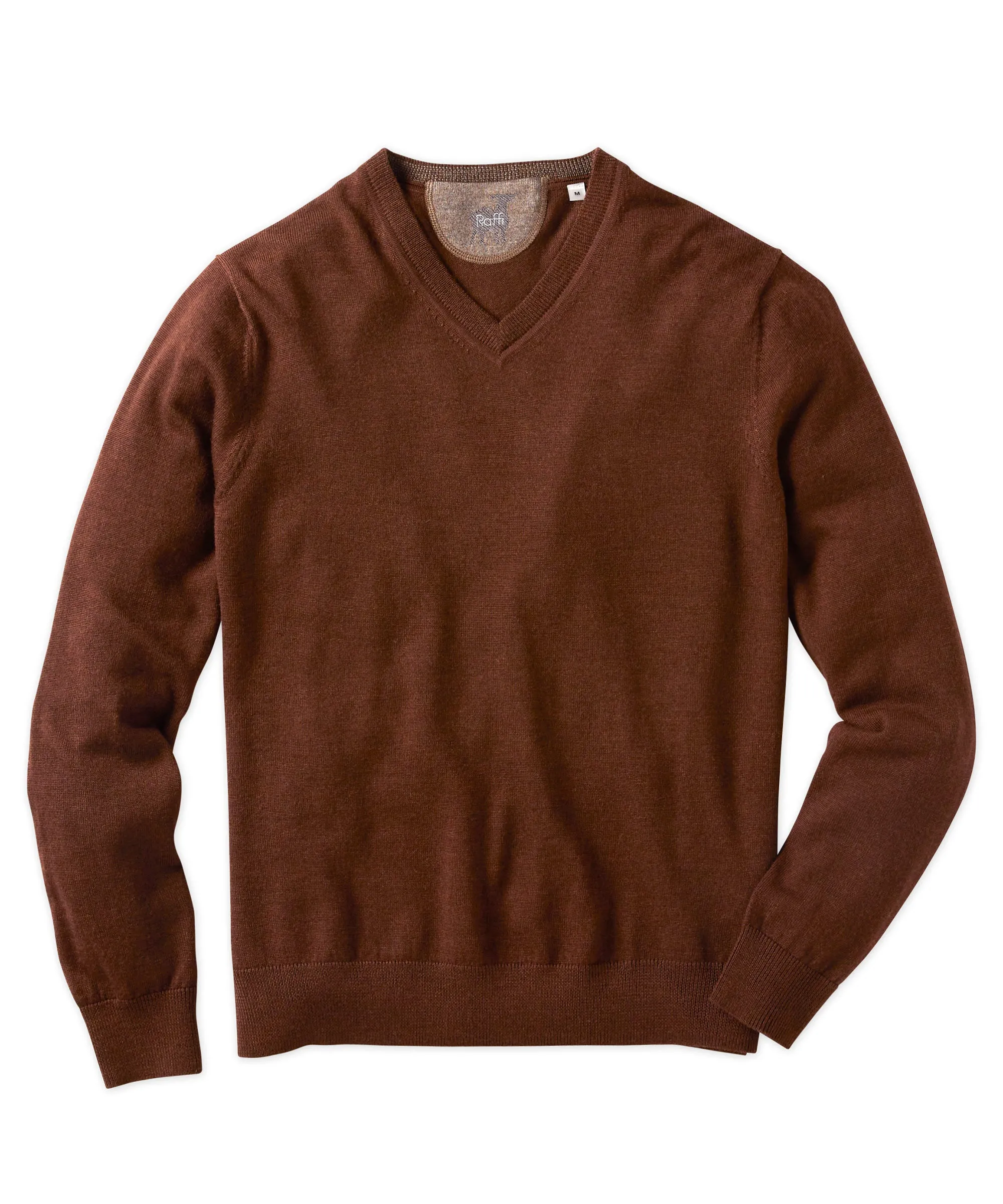 Italian Merino V-Neck Sweater