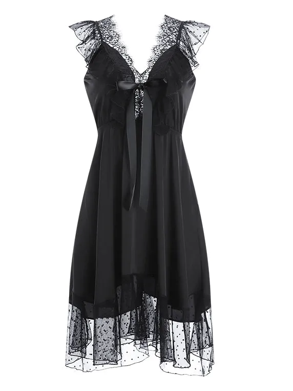 Lace Pokal Dot Nightgown