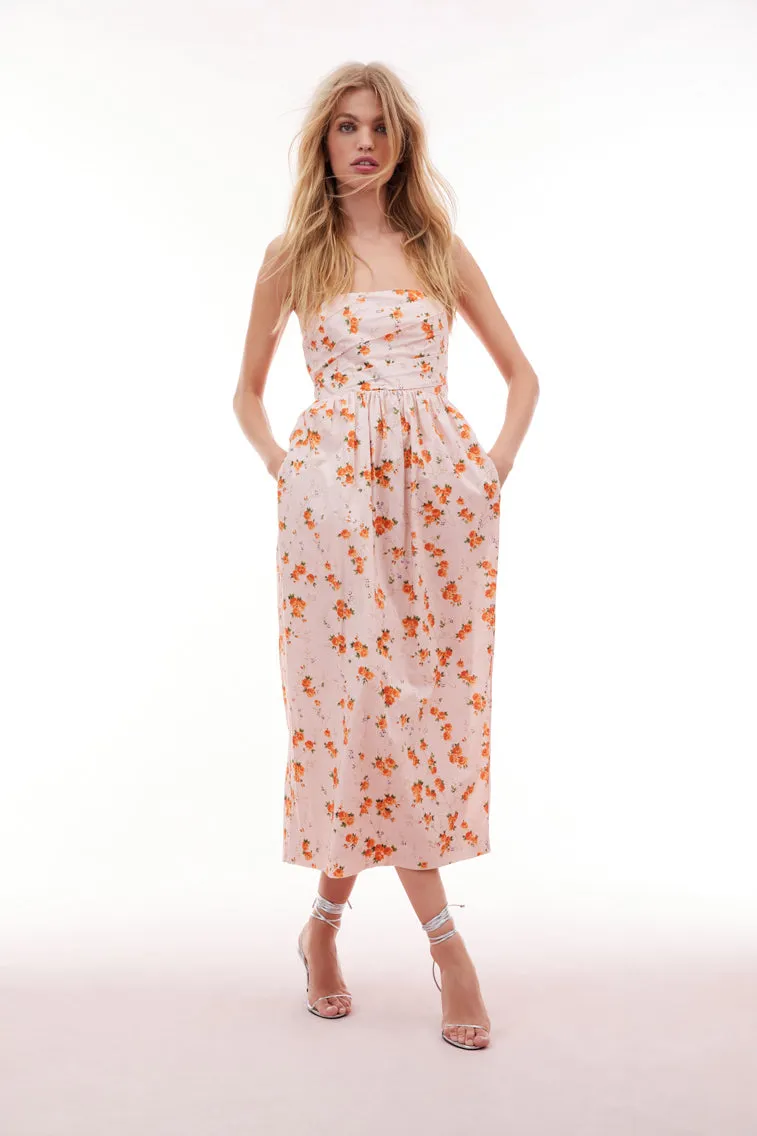 Luxie Floral Midi Dress